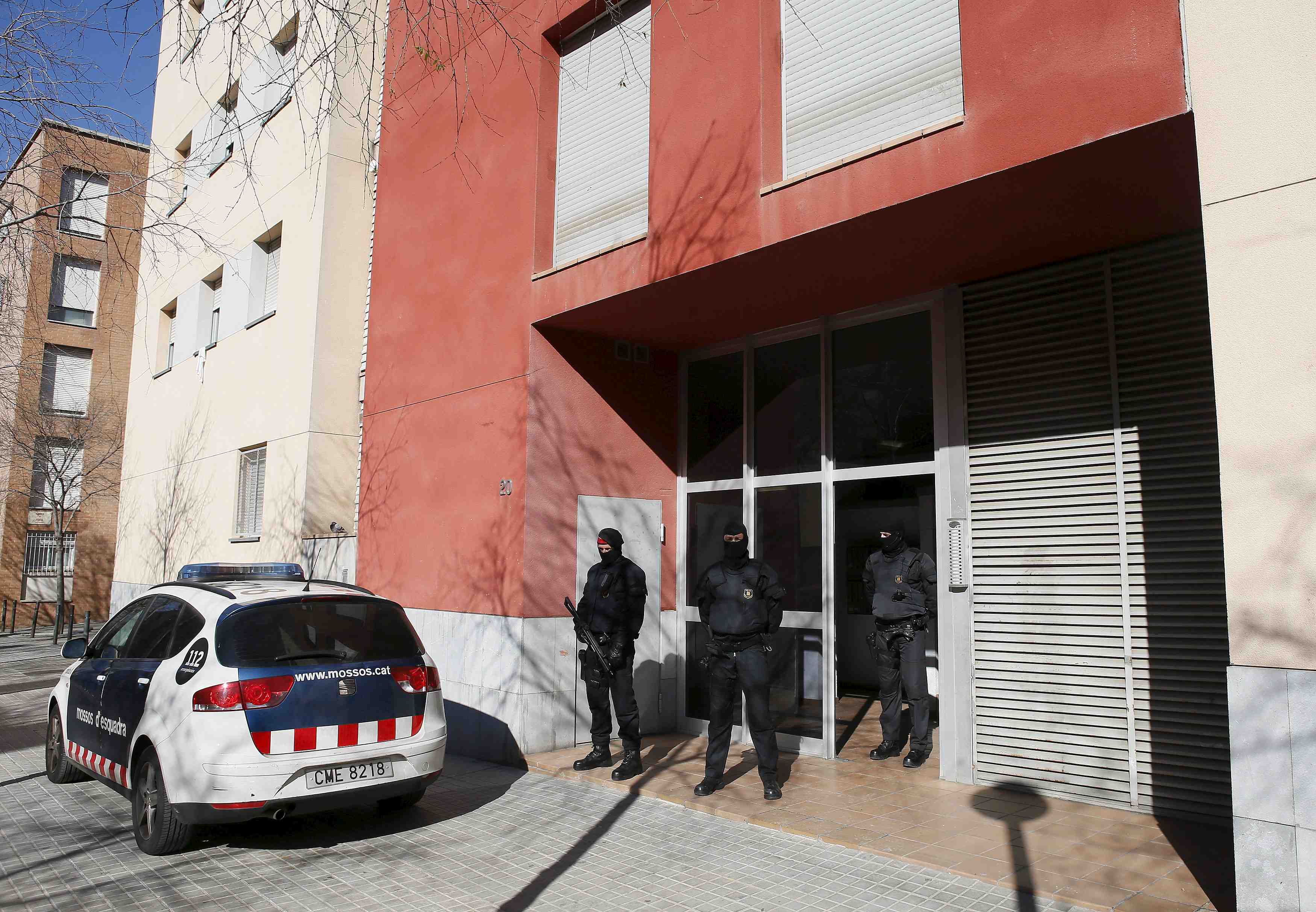 Operation de lutte contre des militants islamistes en catalogne