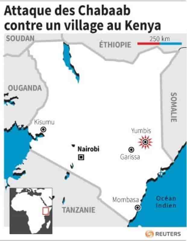 Attaque des chabaab contre un village au kenya