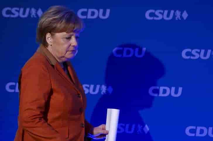 Les chretiens democrates a nouveau devant le spd