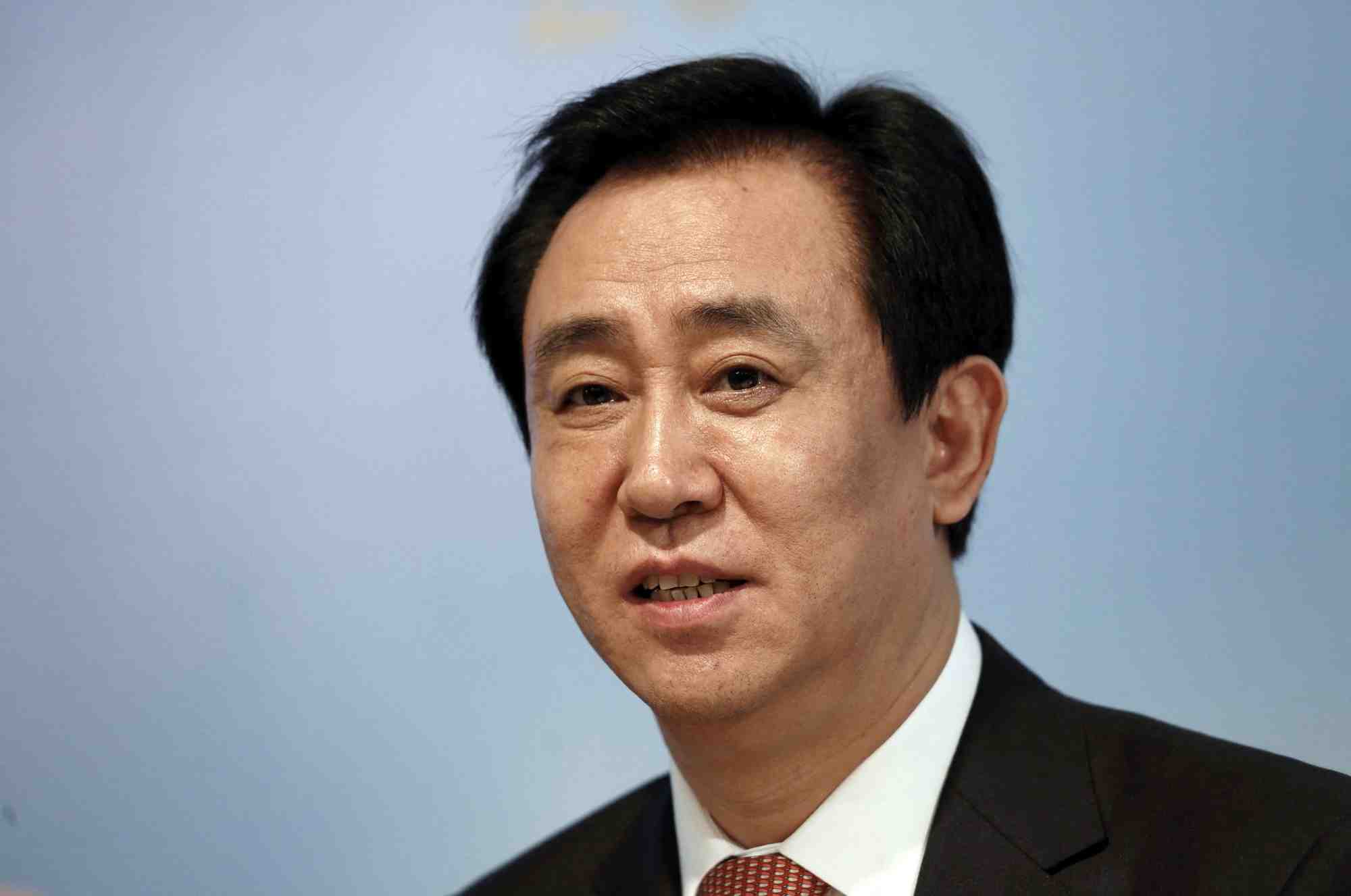 Photo d'archives du president de china evergrande group hui ka yan