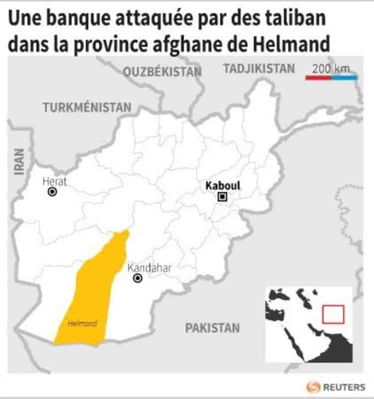 Un commando taliban attaque une banque du sud de l'Afghanistan