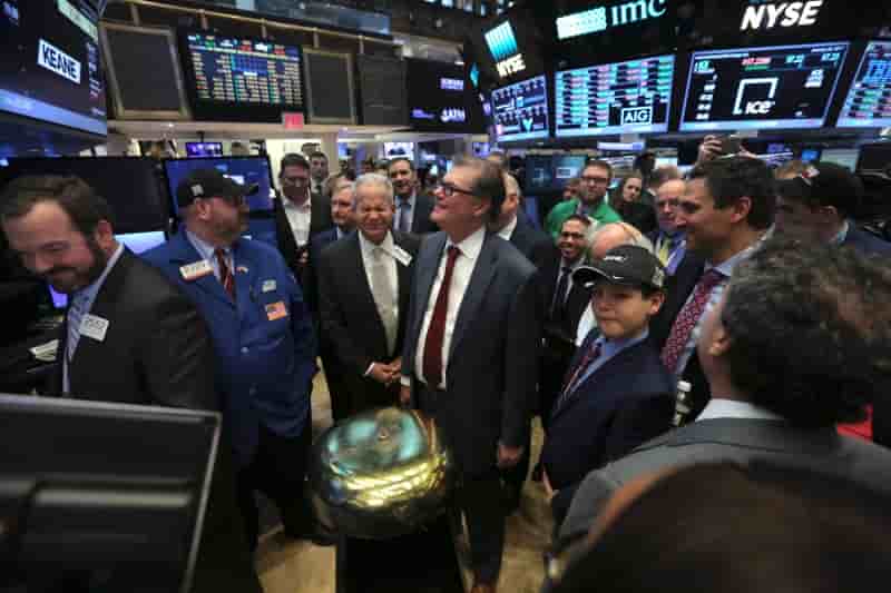 La bourse de wall street finit en hausse