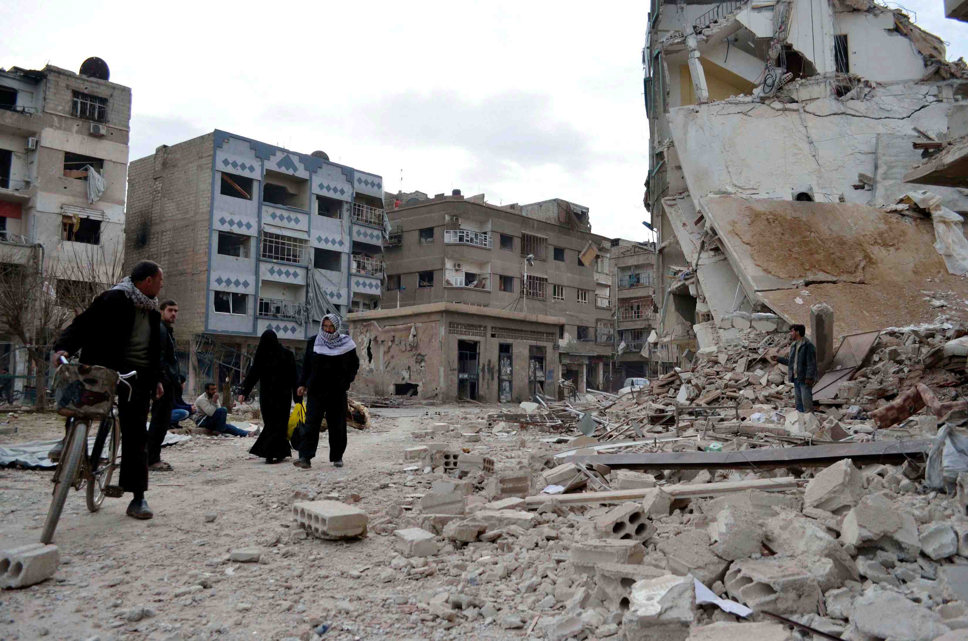 La guerre civile en syrie a fait 210.000 morts