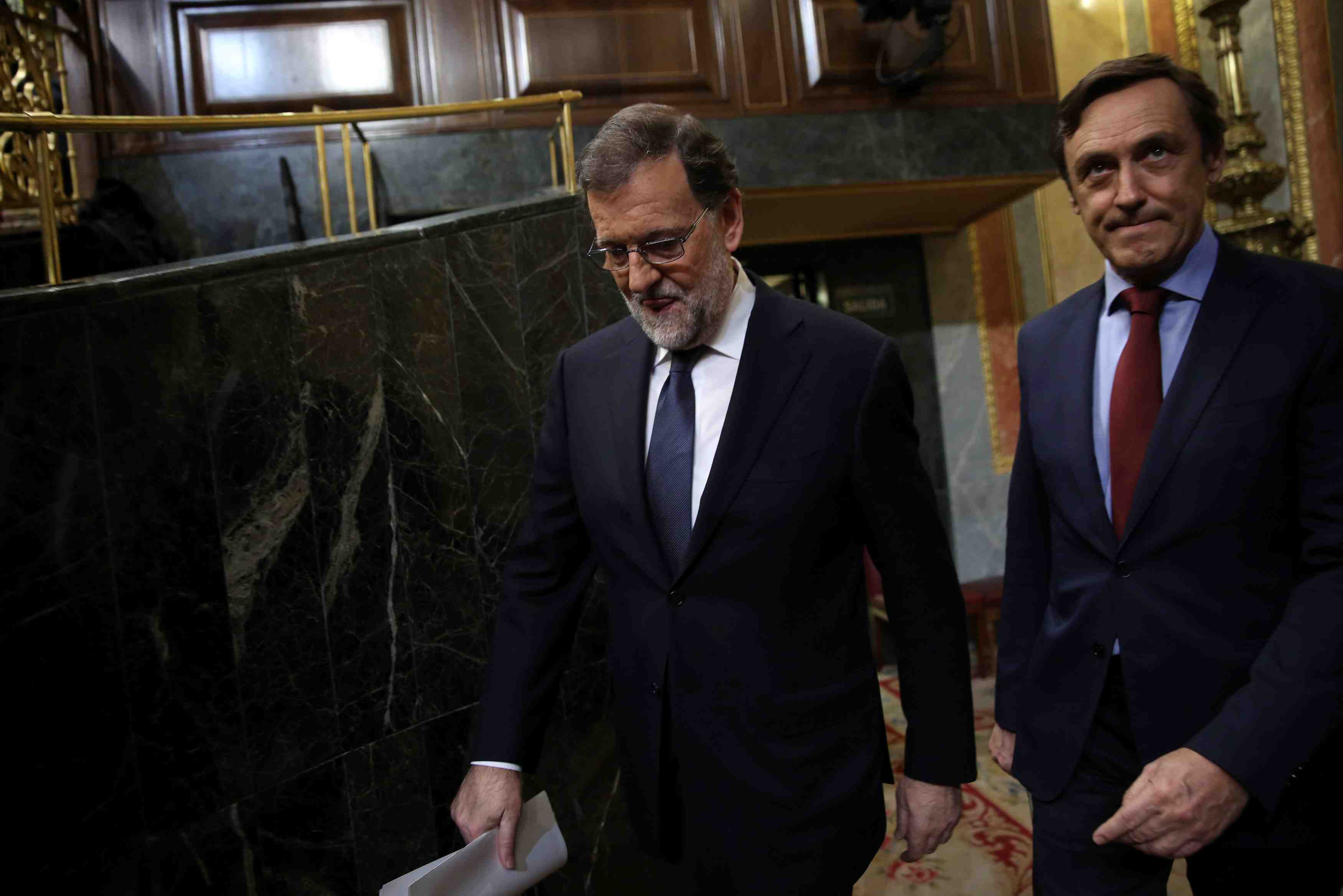 Rajoy a obtenu la confiance du gouvernement