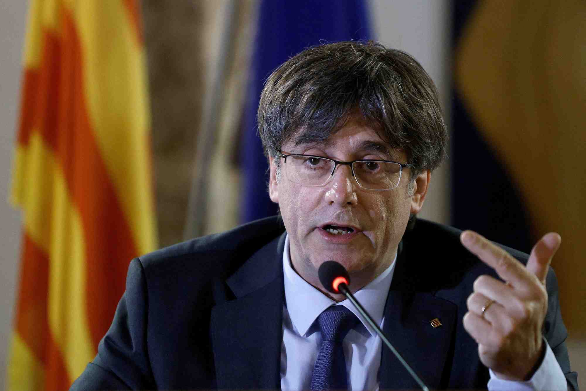 Photo d'archives de carles puigdemont, ancien president de catalogne