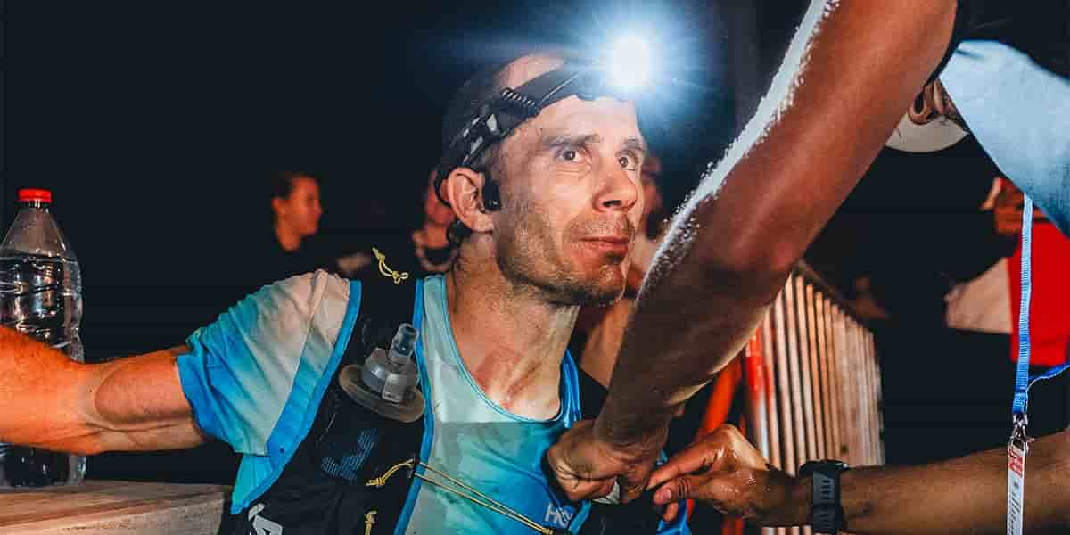 Jean-Philippe Tschumi est arrivé second au Grand Raid 2024 à la Réunion.