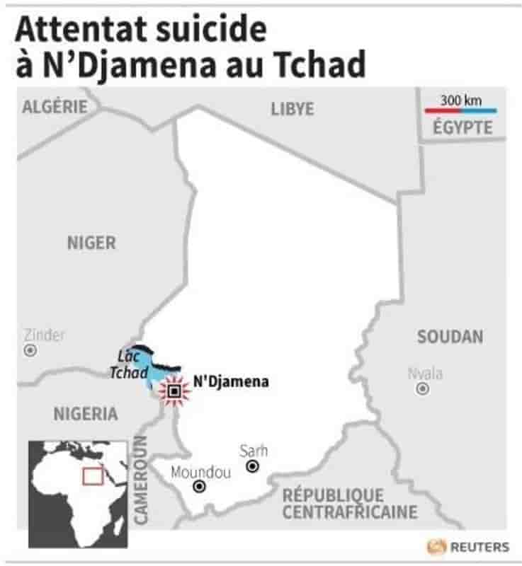 Attentat suicide a n’djamena au tchad