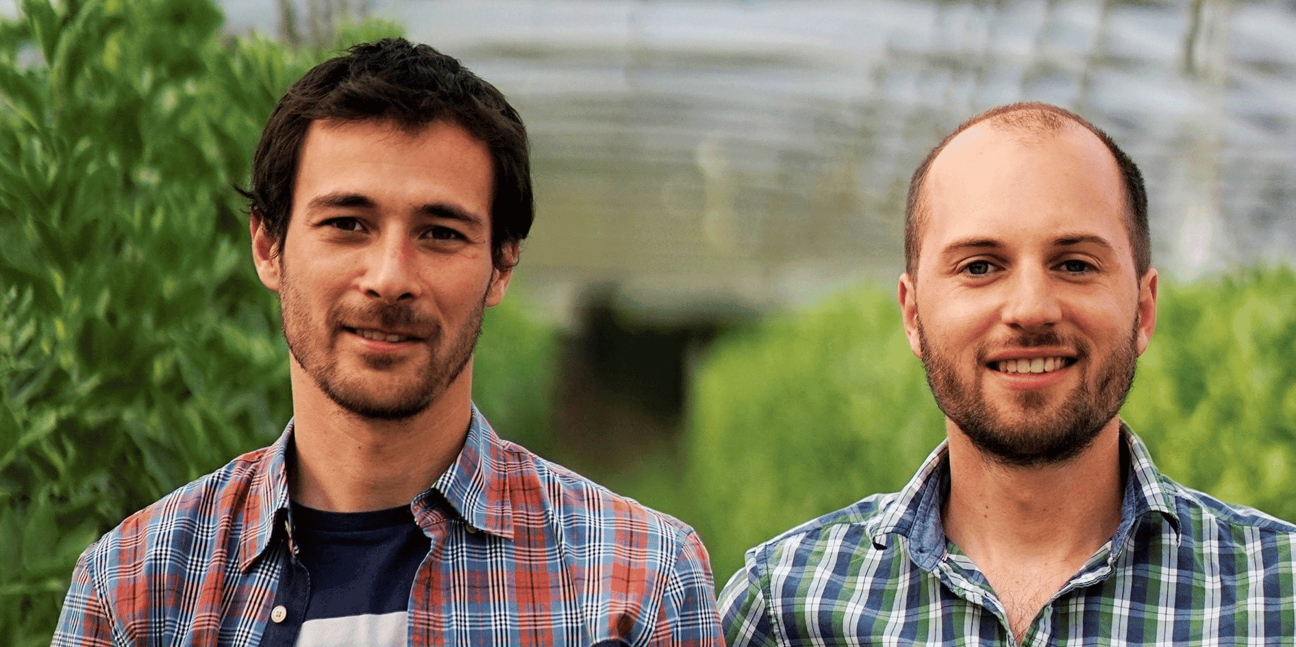 Romaric Bourles et Clément Nauton de Robin des bios