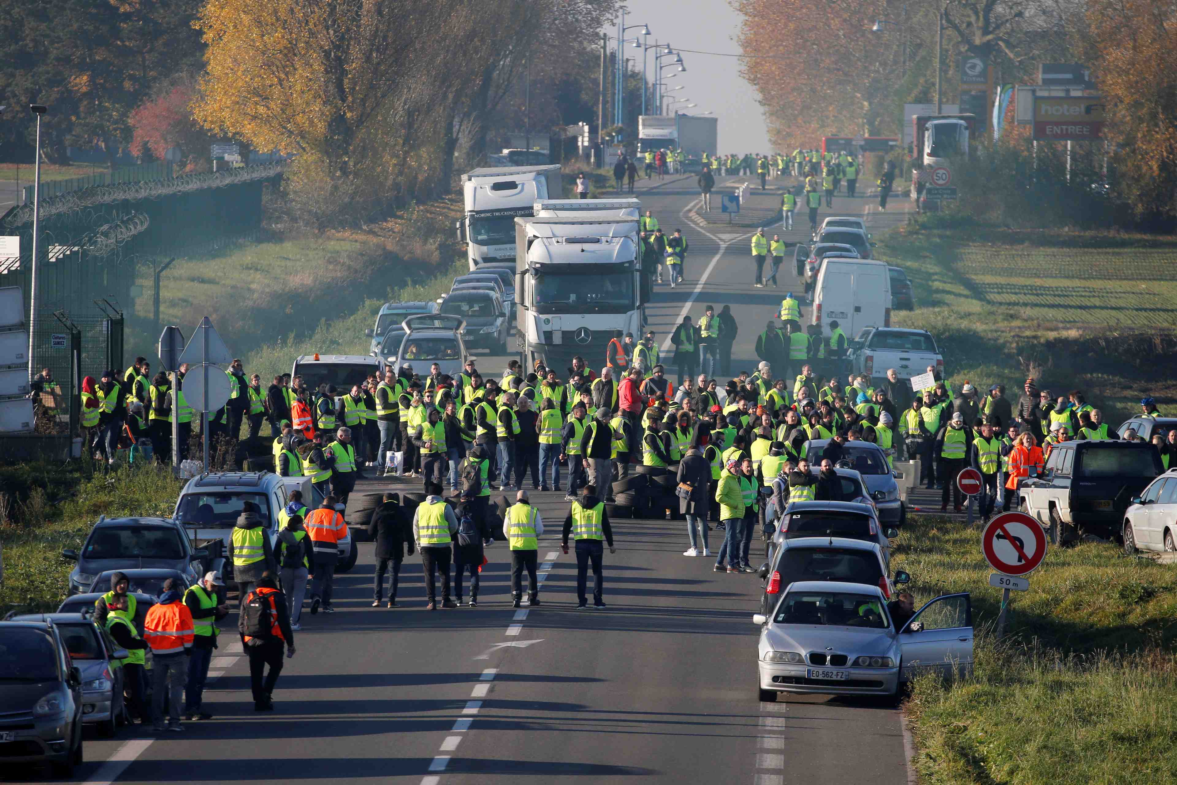 Un deces en marge de la mobilisation des "gilets jaunes"