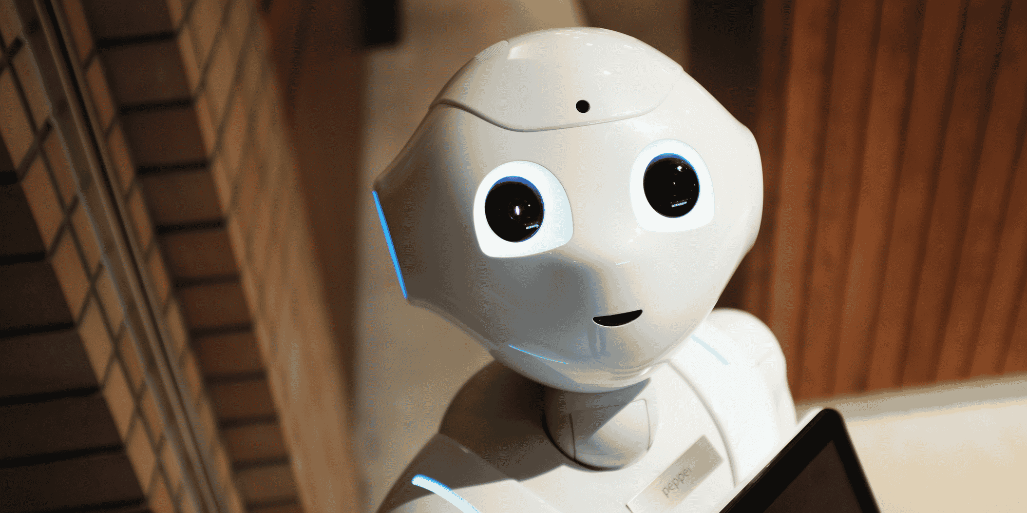 Illustration robot humanoïde tech robotique intelligence artificielle