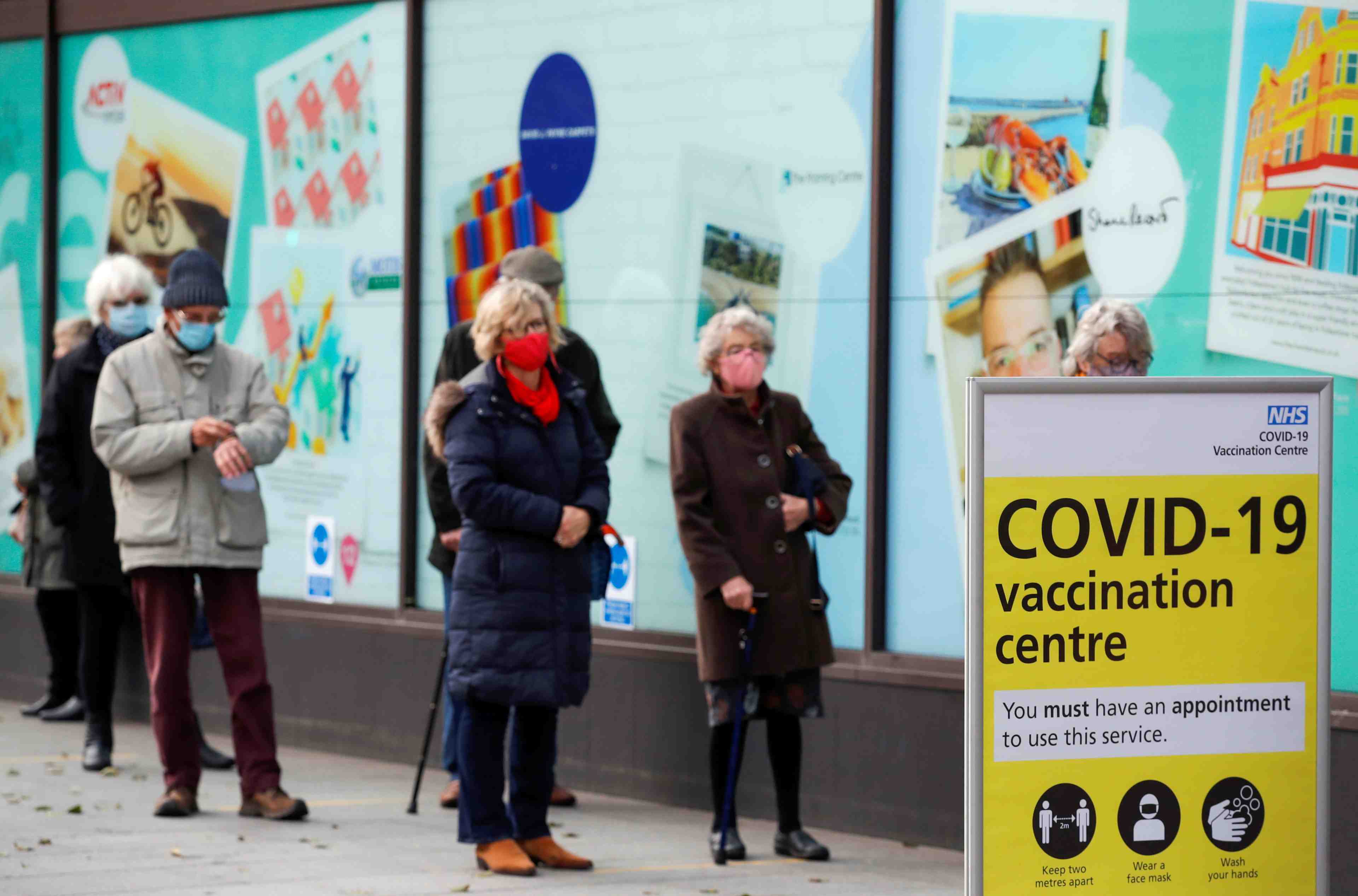File photo: covid-19 vaccinations in folkestone