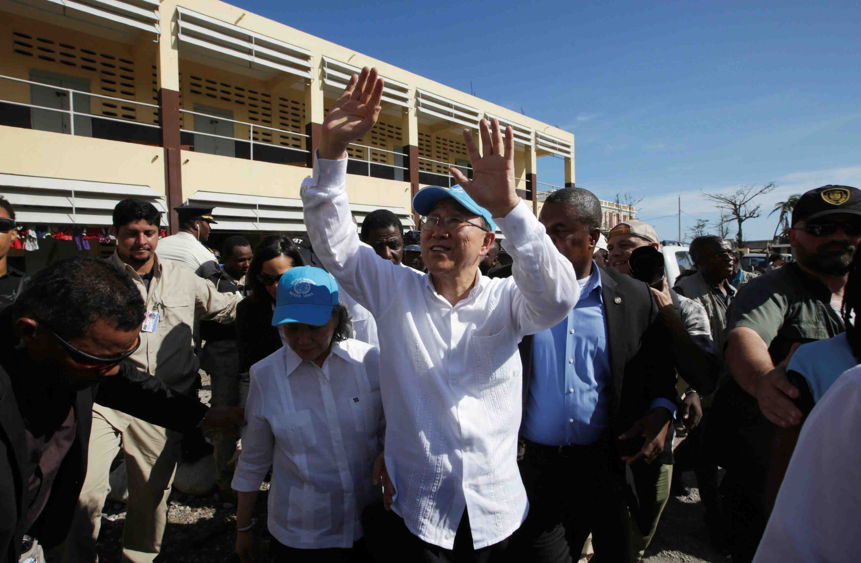 Augmentation de l'aide humanitaire promise a haiti