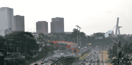 Abidjan circulation Côte d'Ivoire
