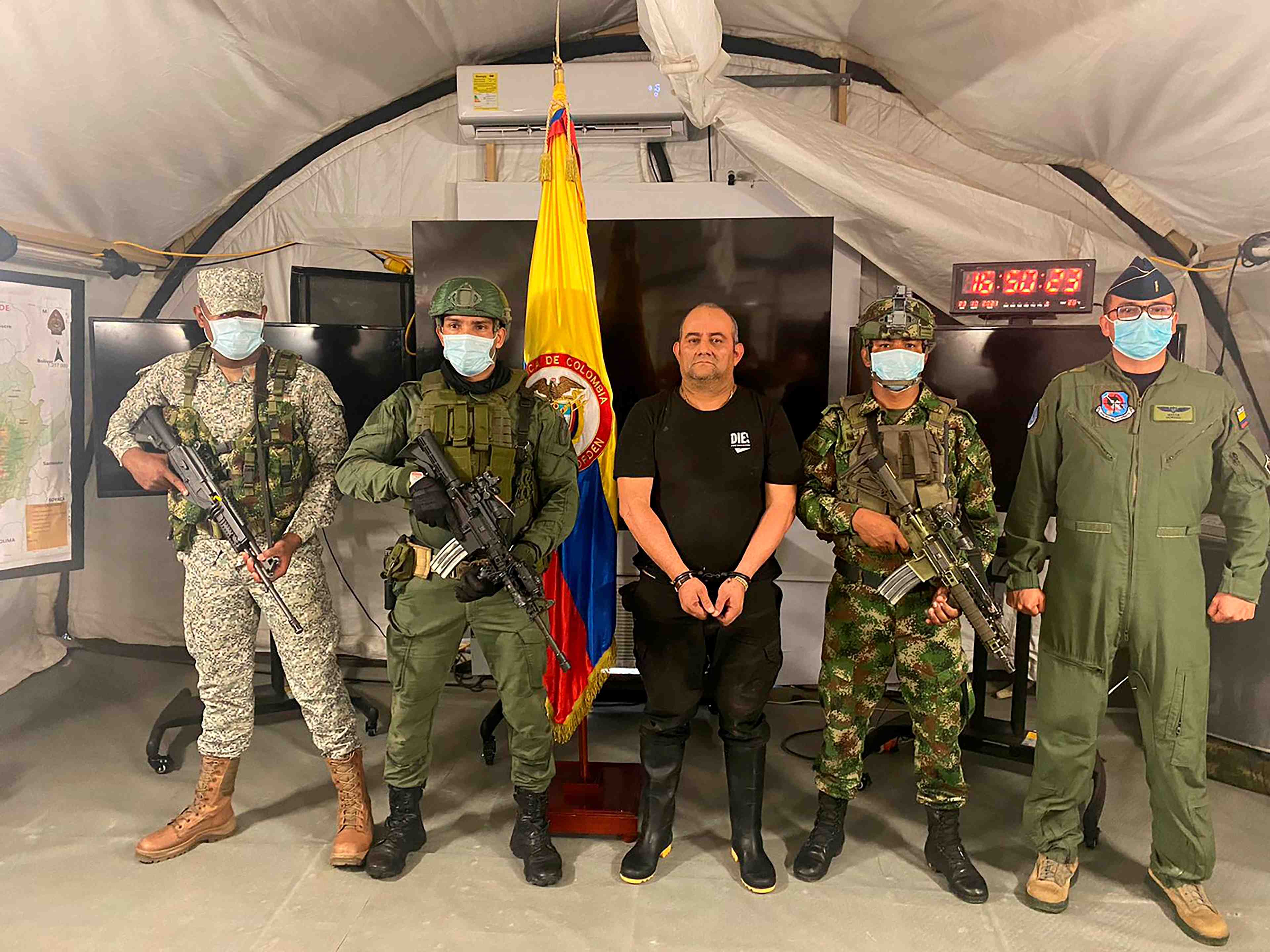 Colombie: arrestation du narcotrafiquant otoniel