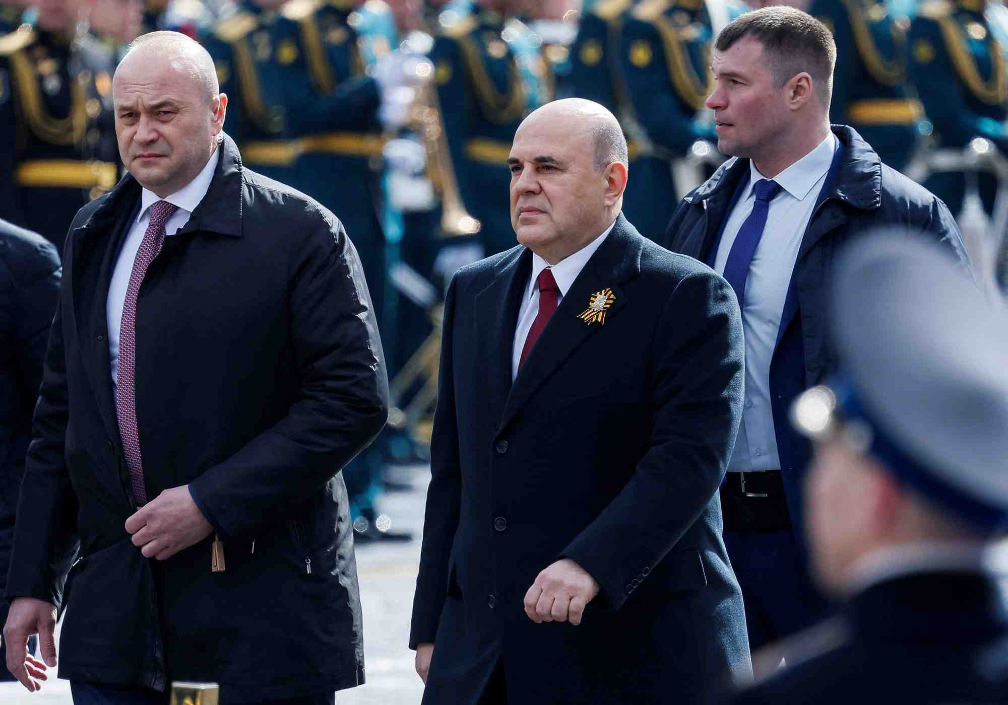 Le premier ministre russe mikhail michoustine
