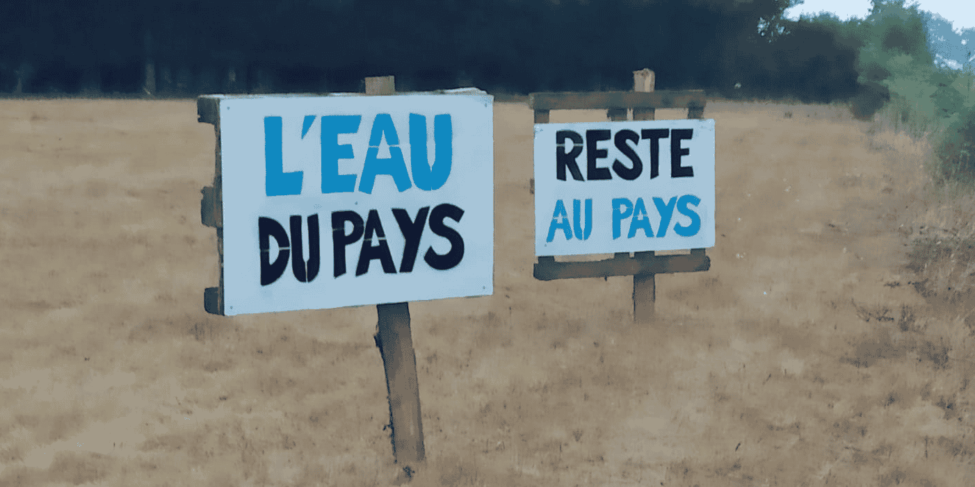 Le collectif de défense de l'eau du Montalet s'inquiète du forage exploratoire mené par le groupe Danone à Murat-sur-Vèbre.
