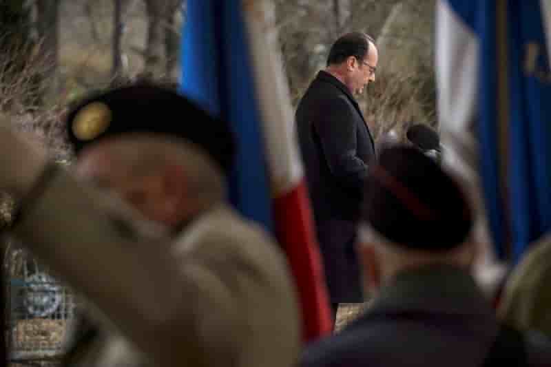 Hommage de francois hollande aux victimes de la guerre d'algerie
