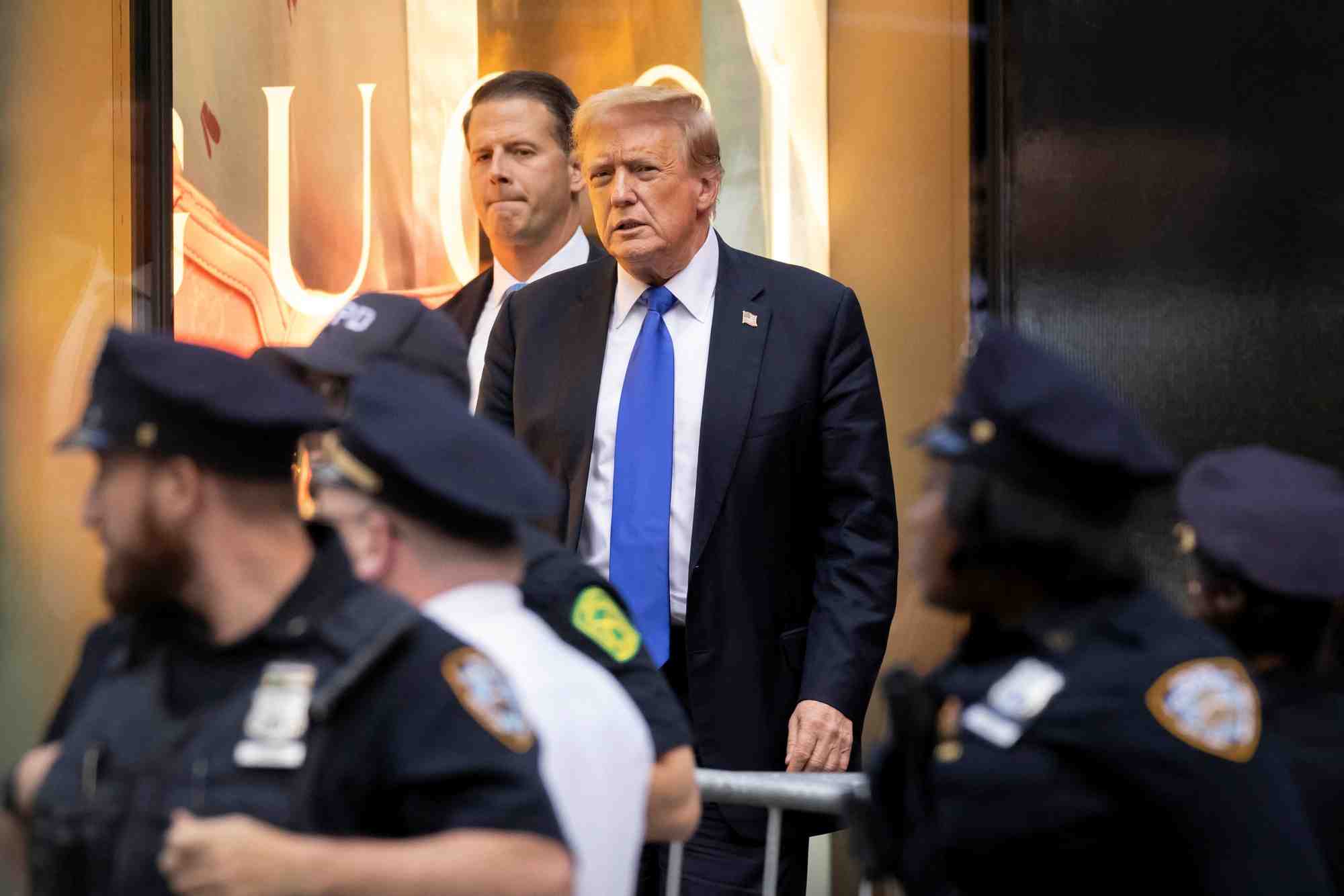 L'ancien president americain trump