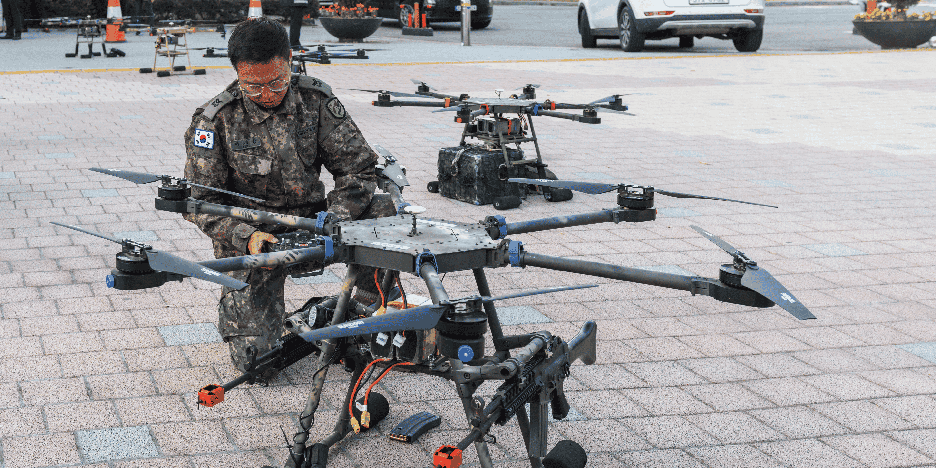 Drone, Corée du Sud, Corée du Nord, armes