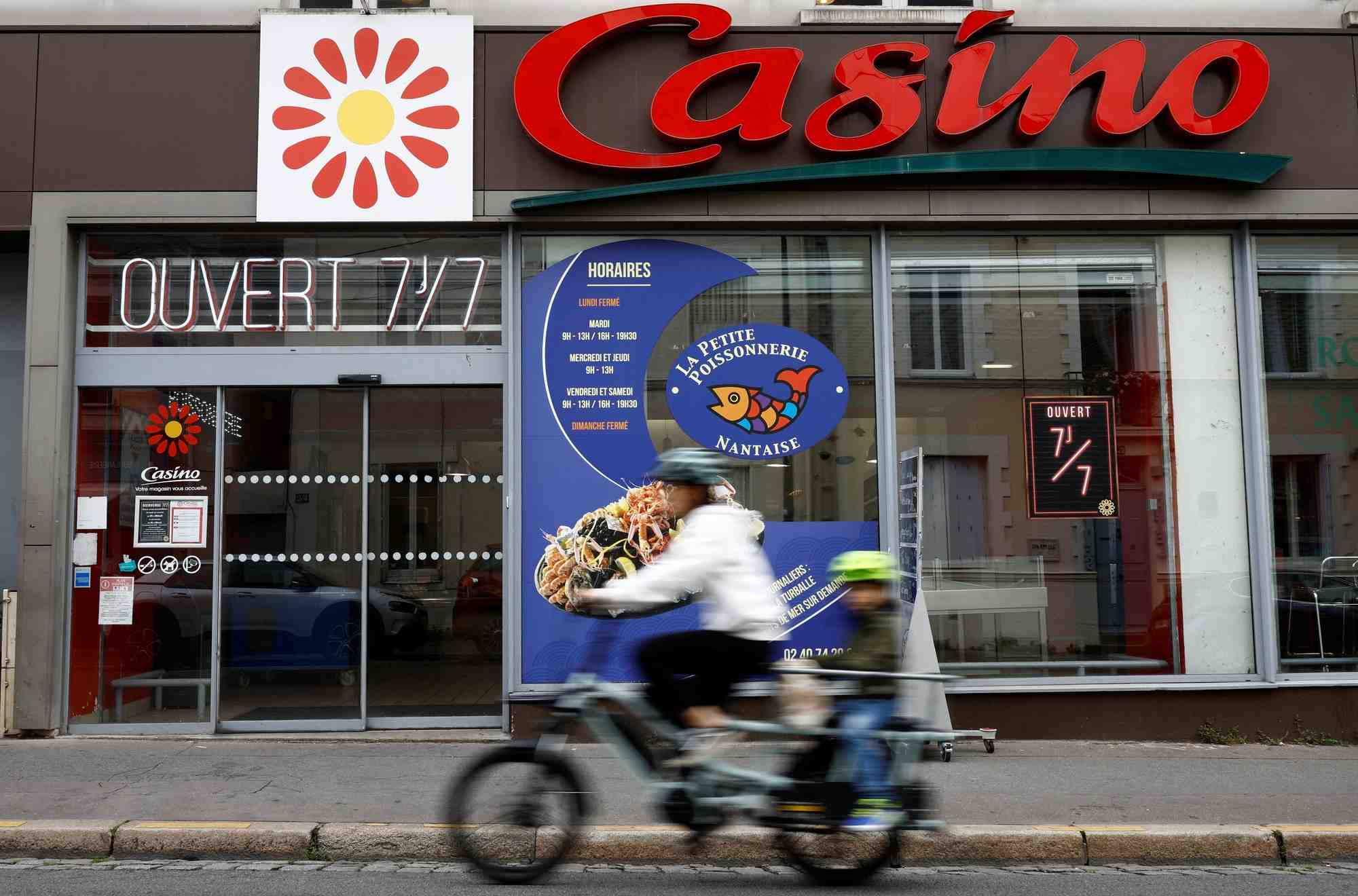 Le logo du distributeur francais casino