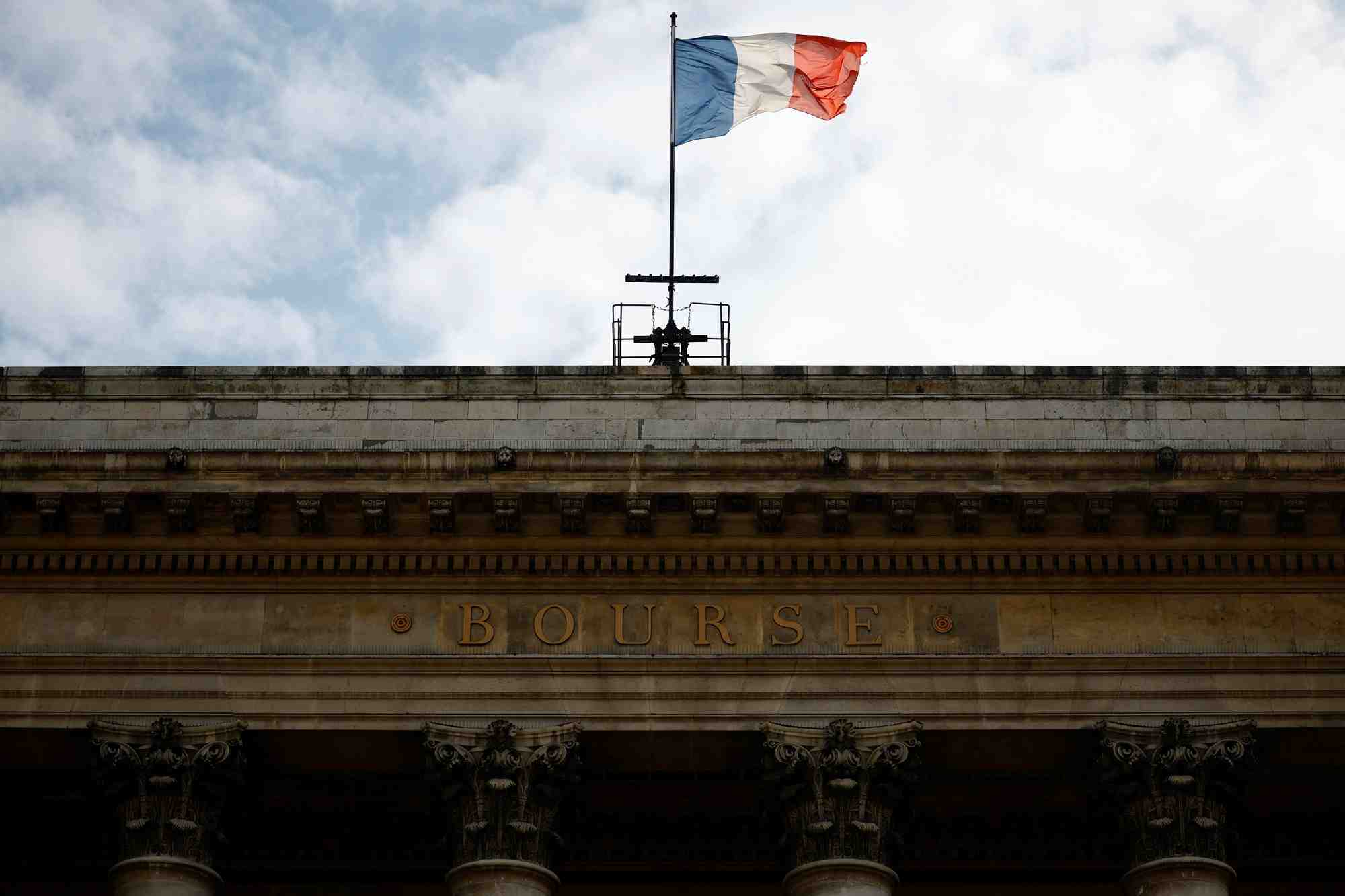 Le palais brongniart, ancienne bourse de paris