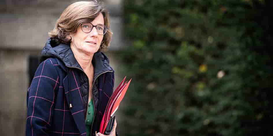 Agnès Firmin-Le Bodo, ministre déléguée à l’Organisation territoriale et aux Professions de santé