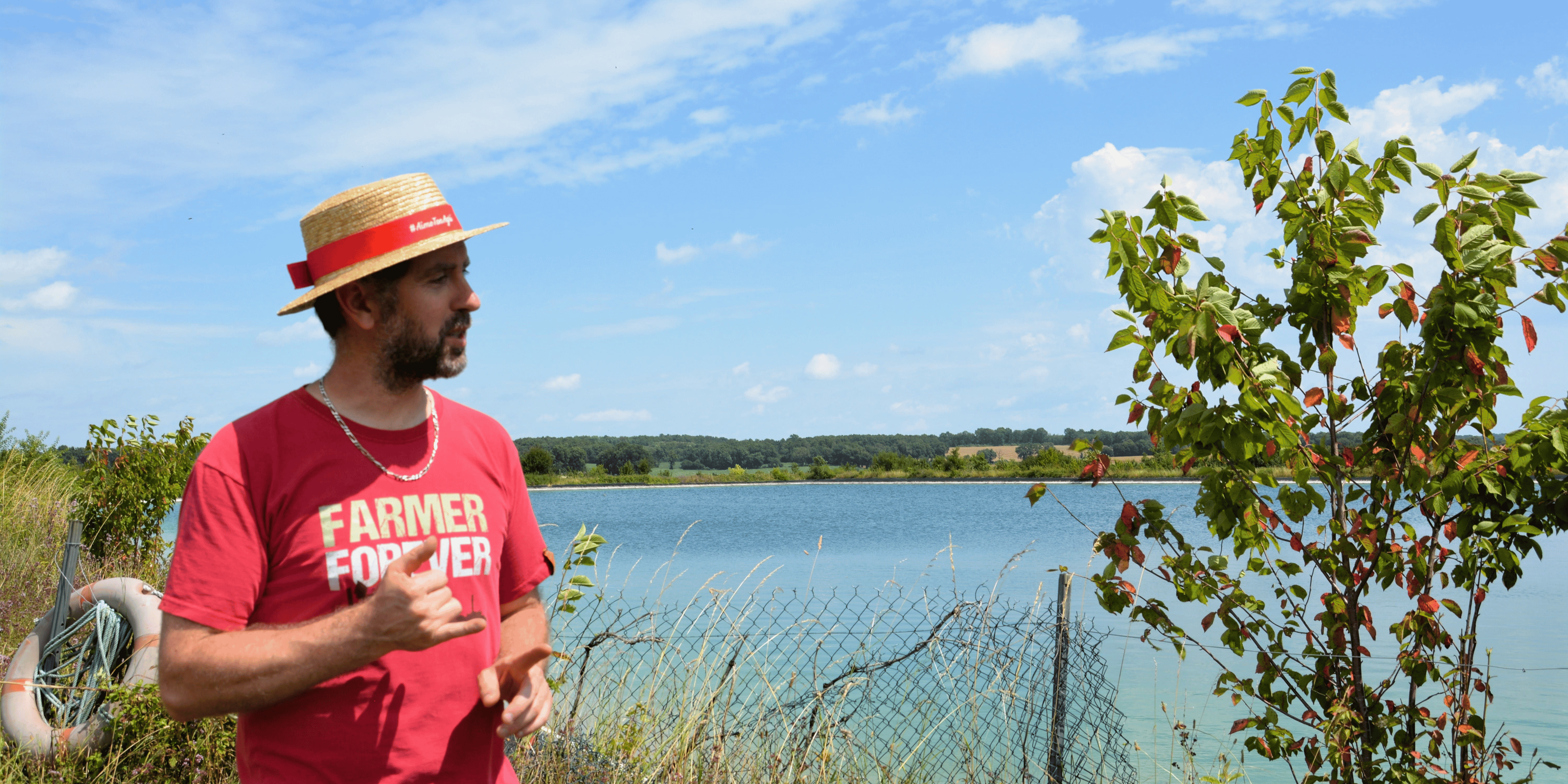 guillaume chamouleau agriculteur bassine