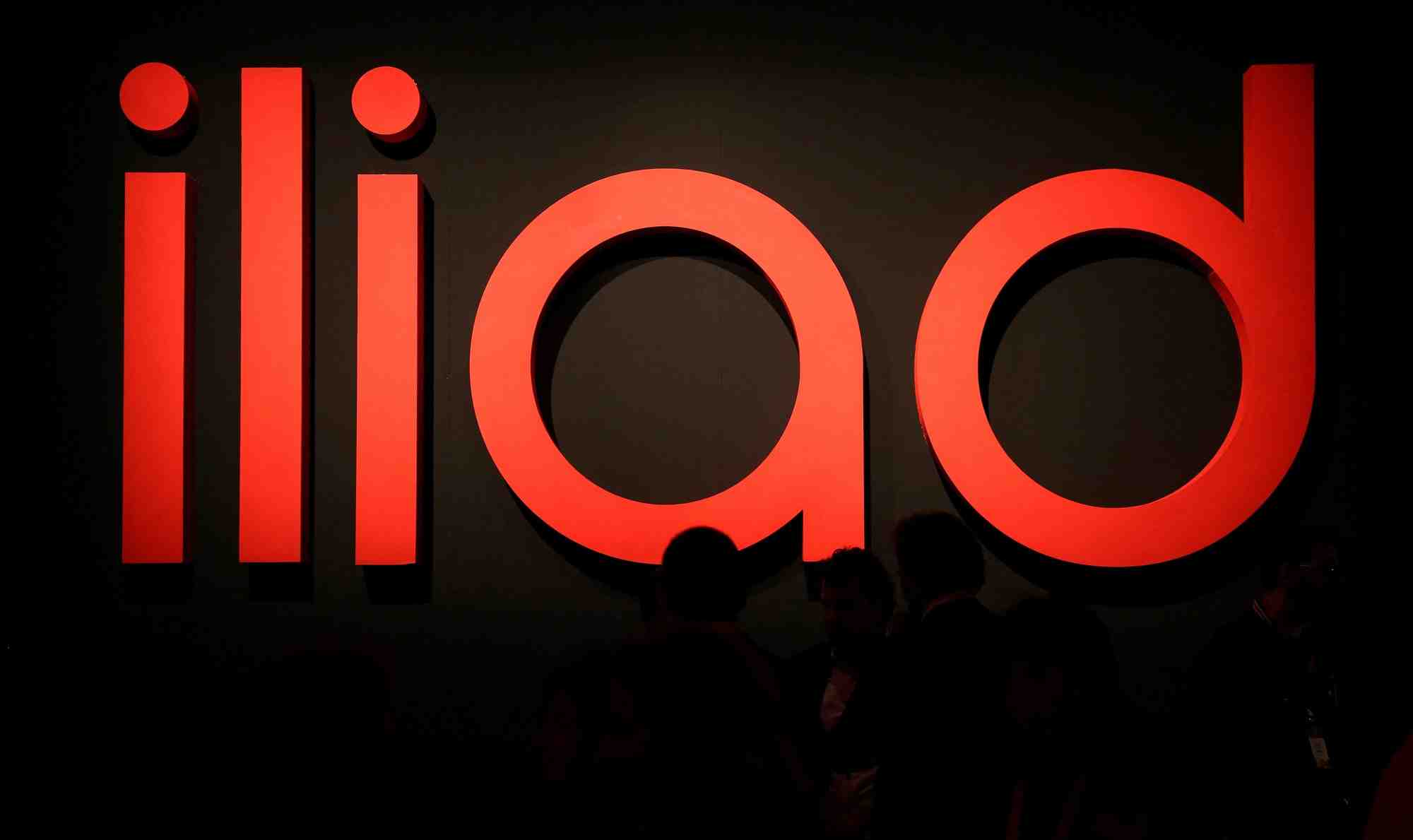 Le logo de l'operateur de telecommunications francais iliad