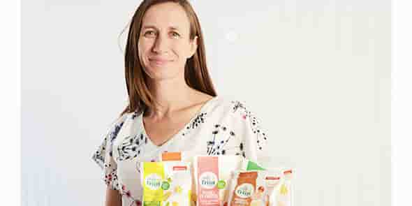 Laure Vidal, fondatrice et dirigeante de Il était un Fruit à Montpellier.