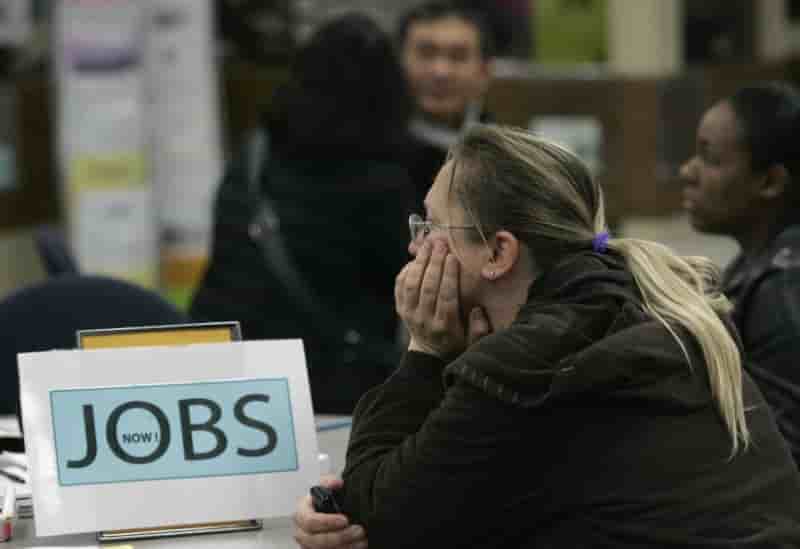 Rebond des inscriptions au chomage americain