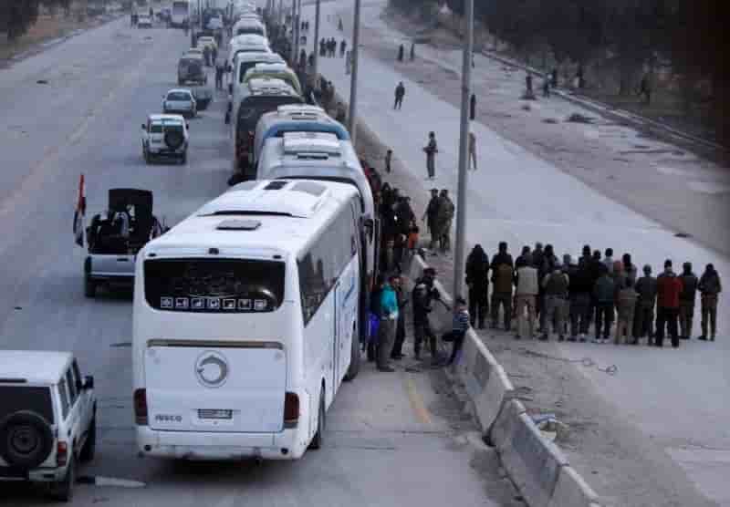 D'autres evacuations a venir dans la ghouta orientale