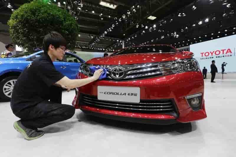 Toyota devrait rater son objectif annuel de ventes en chine