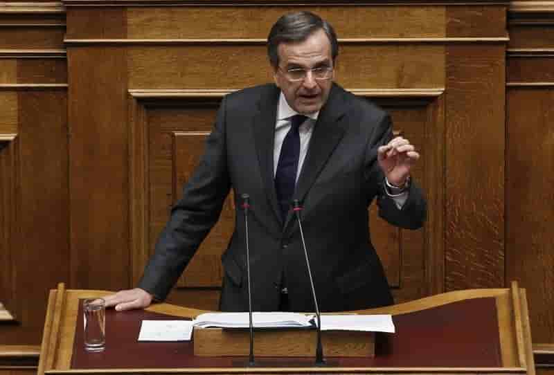 Samaras propose des legislatives en grece pour la fin 2015