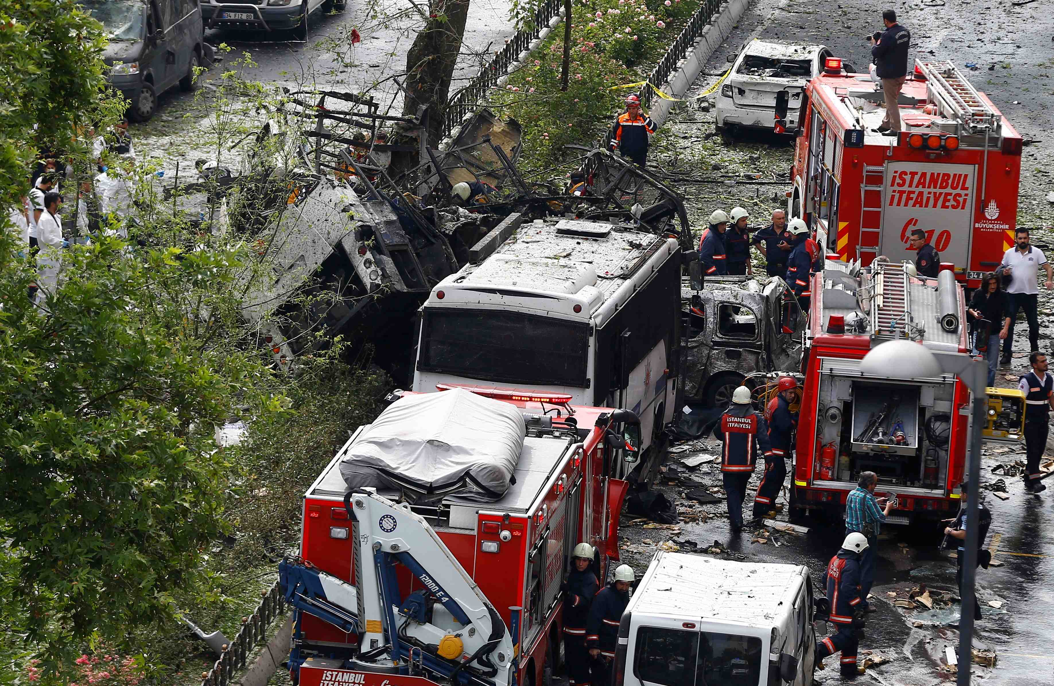 L'attentat d'istanbul revendique par un groupe kurde
