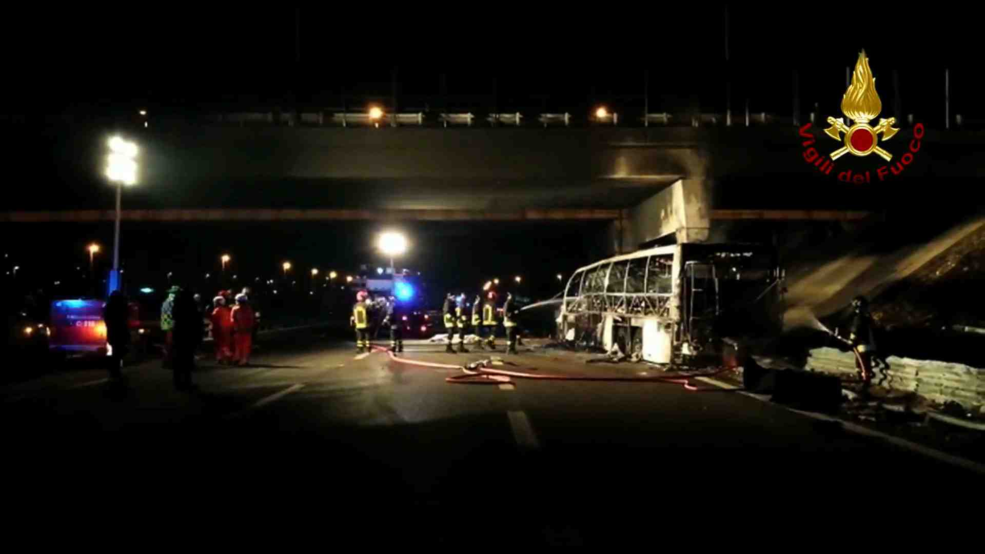Un accident de car dans le nord de l'italie fait 16 morts