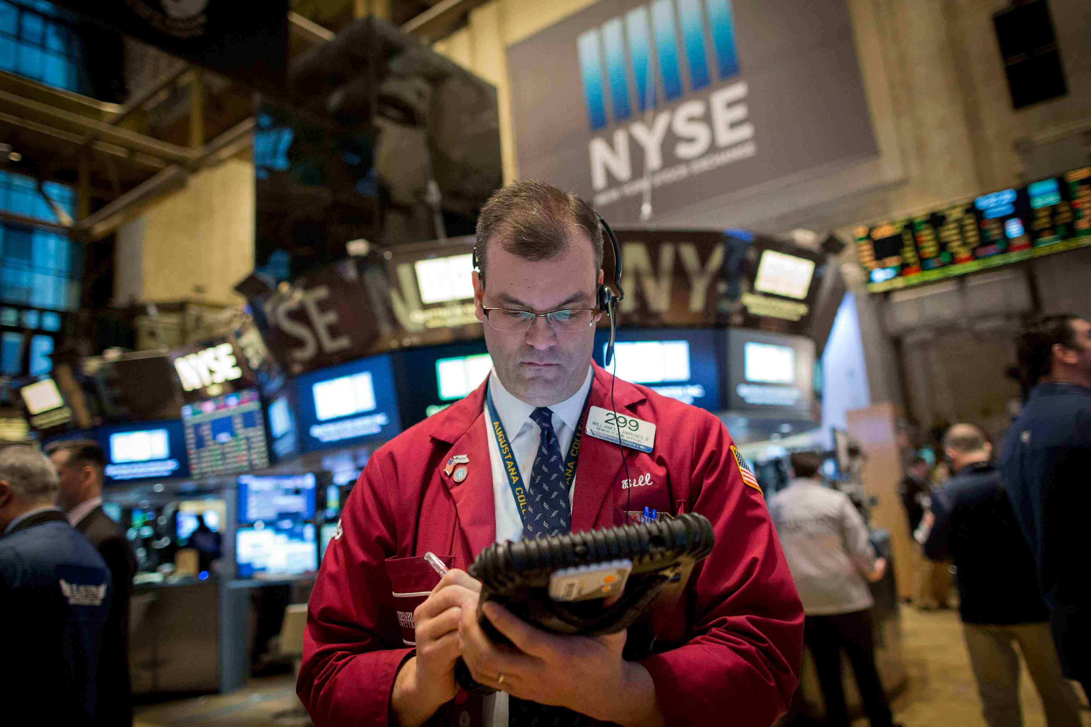 La bourse de new york termine en nette baisse