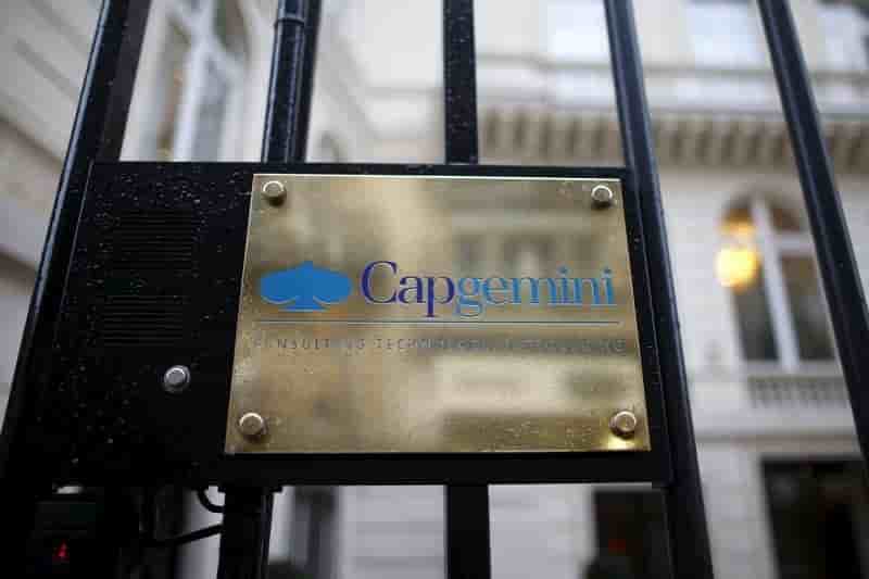 Capgemini en tete du cac 40 a mi-seance