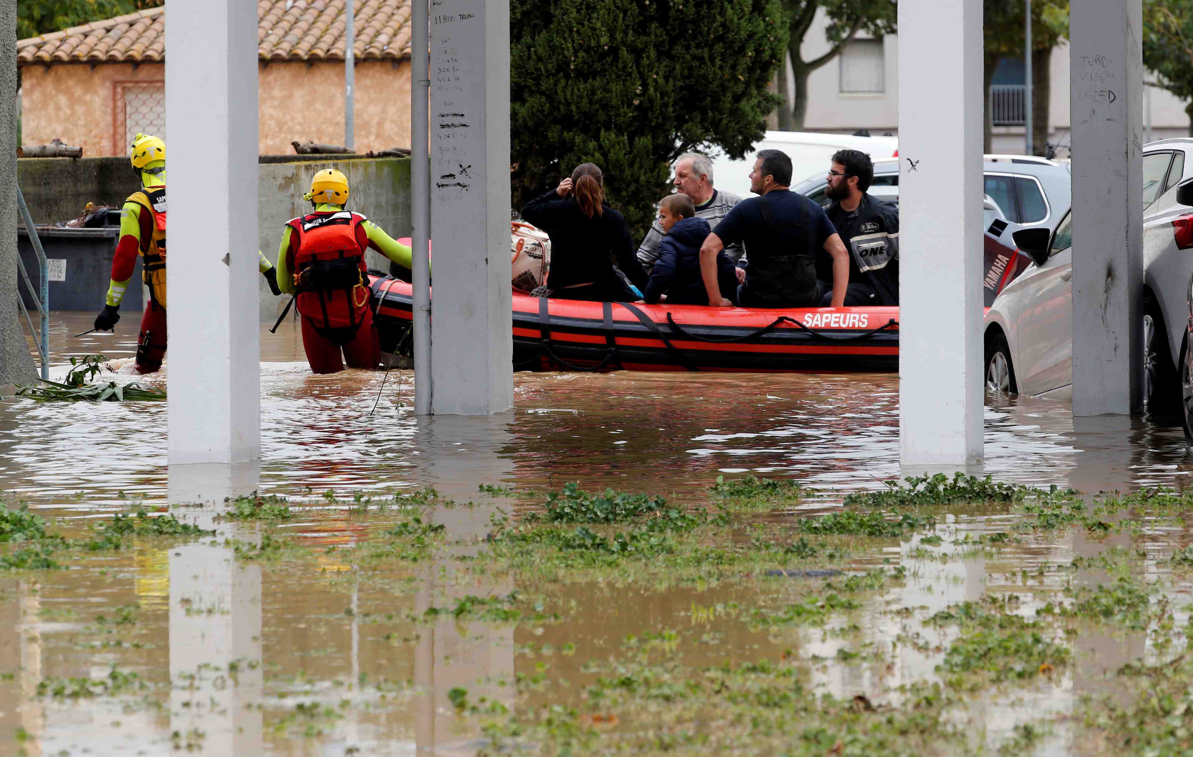 Les pluies font au moins sept morts dans l'aude