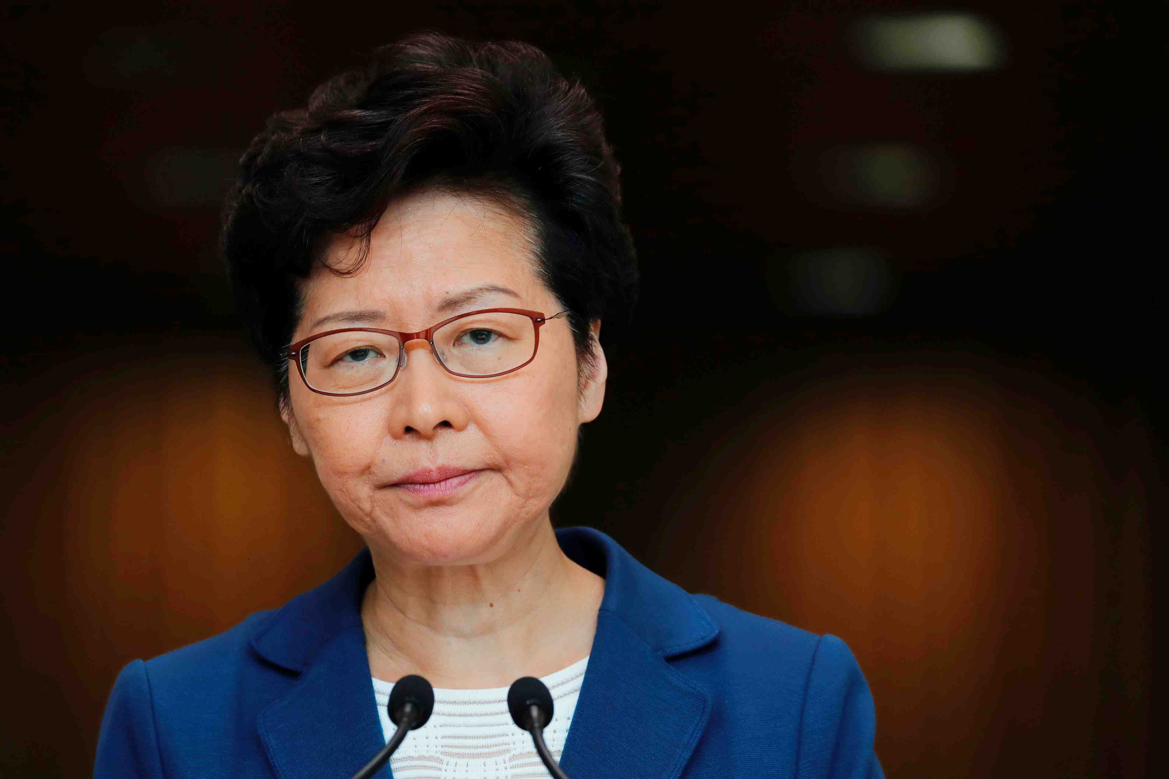 Hong kong en mesure de gerer la crise sans l'aide de pekin, assure lam