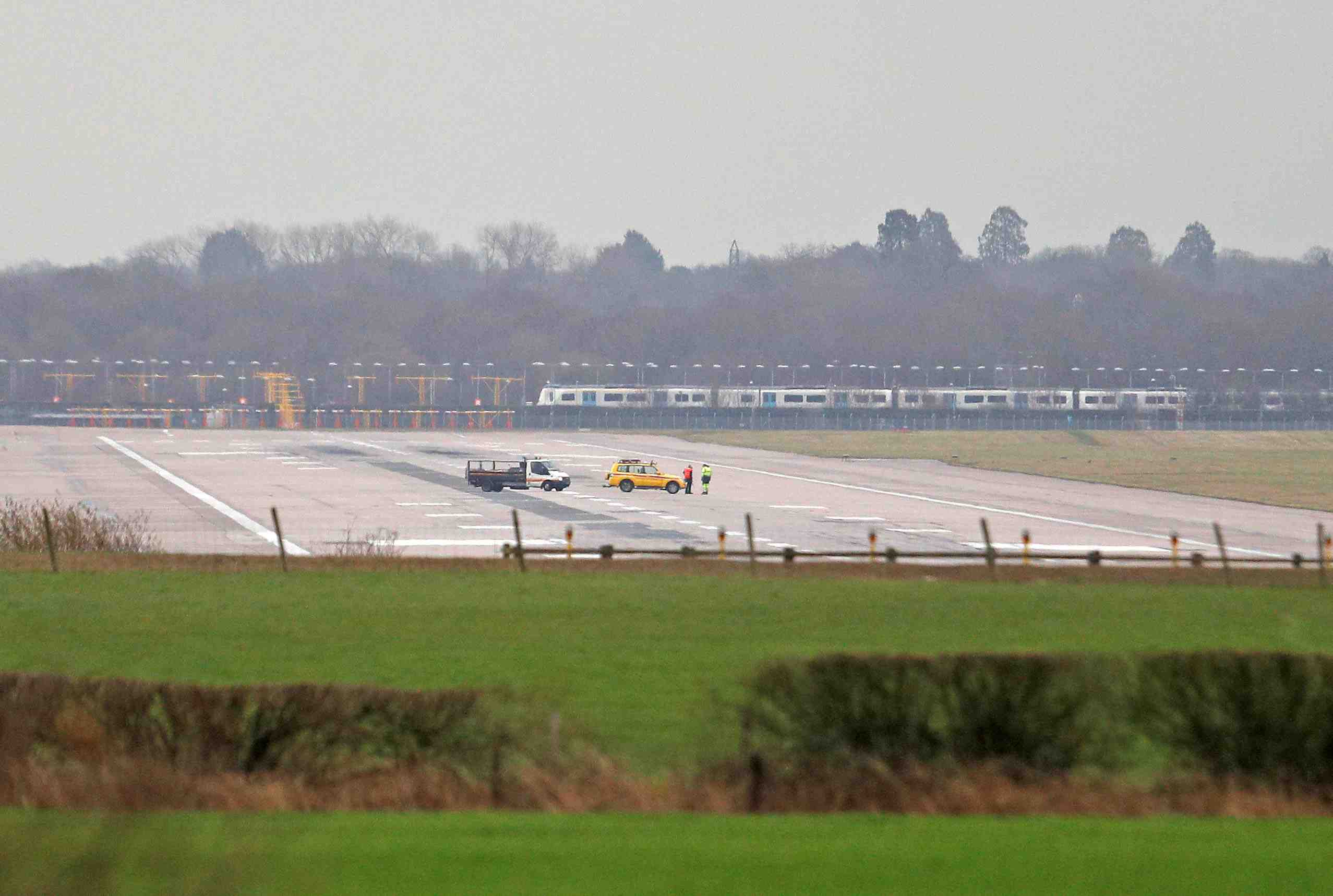 Reouverture partielle de l'aeroport de londres-gatwick