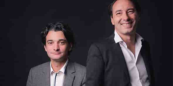 Les deux fondateurs nîmois de Supernova, Nicolas Cabanel et Damien Ferracci