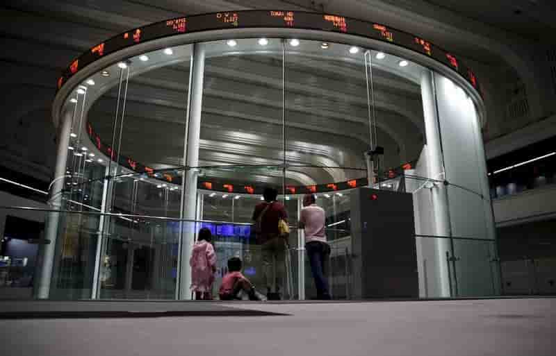 La bourse de tokyo finit dans le rouge