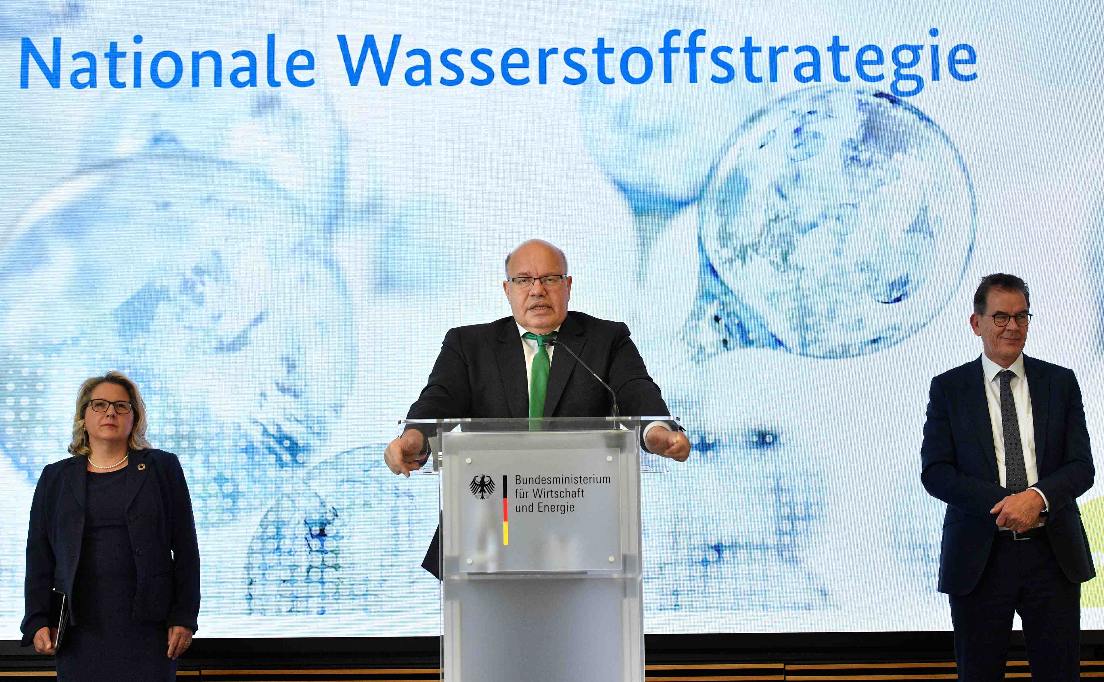Berlin mise sur l'hydrogene pour sa transition energetique