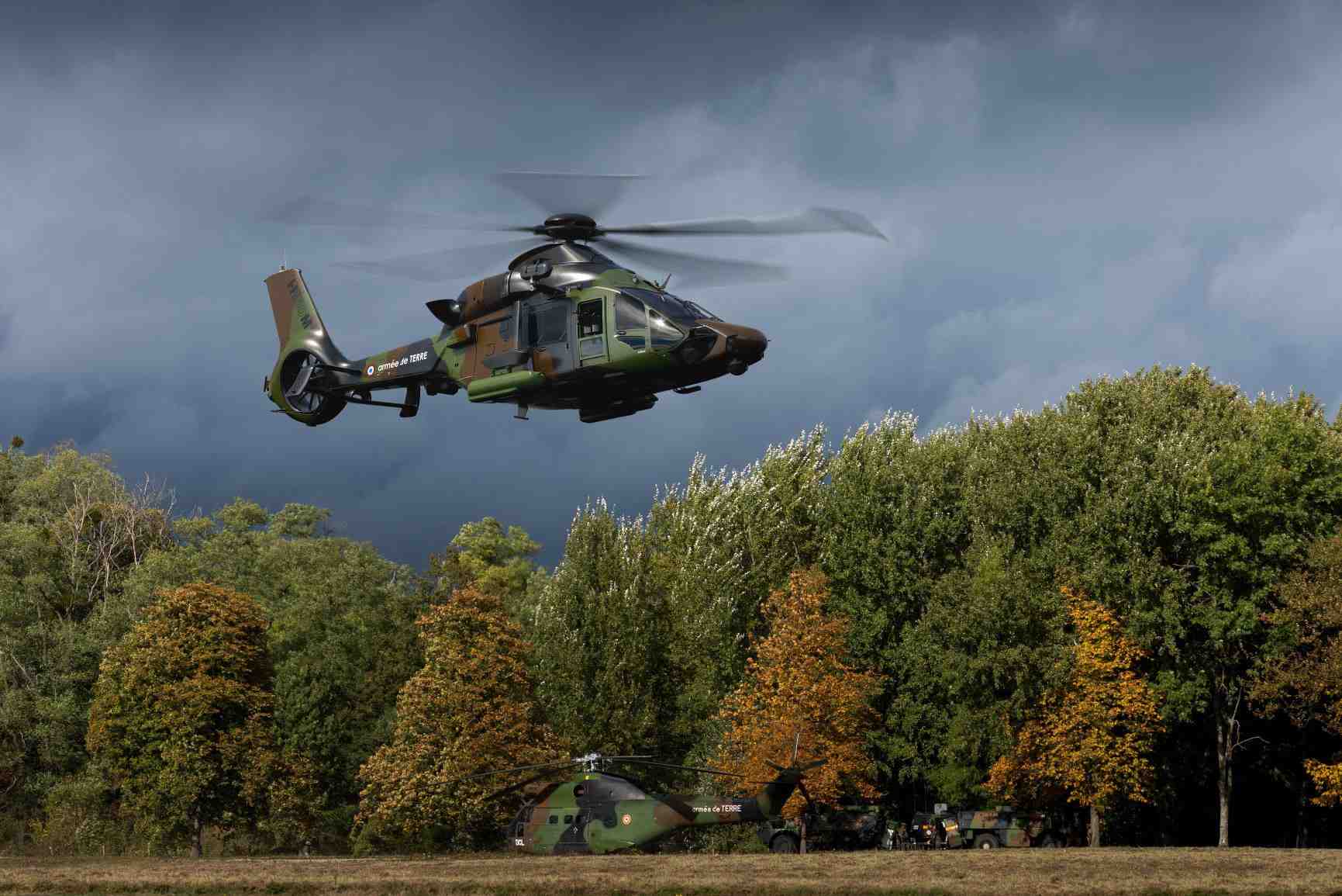 Hélicoptère interarmées léger Airbus Helicopters Guépard ministère des armées