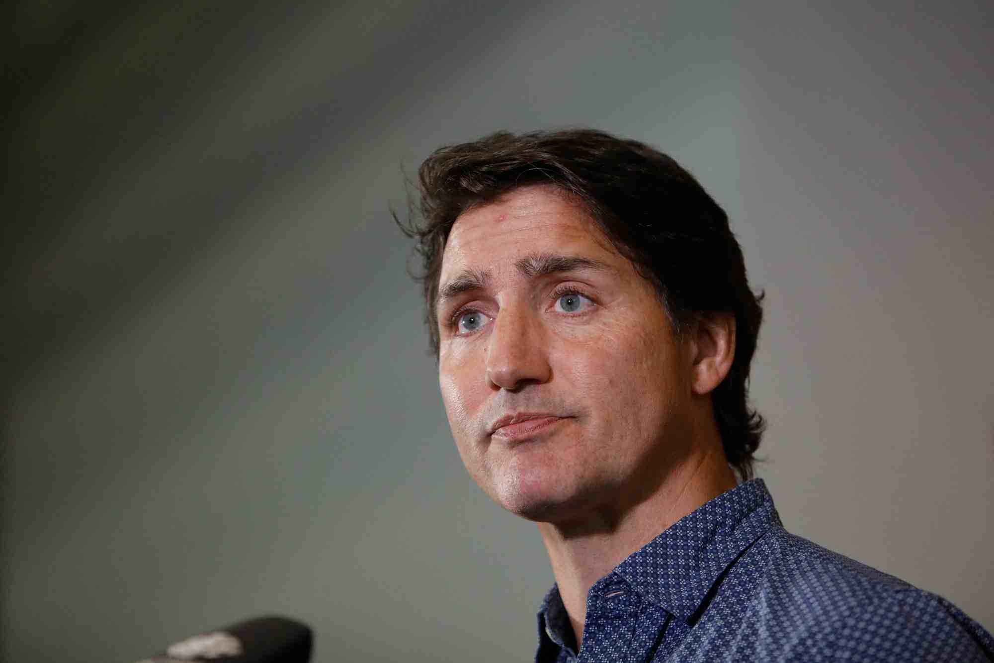 Justin trudeau a edmonton, alberta, canada