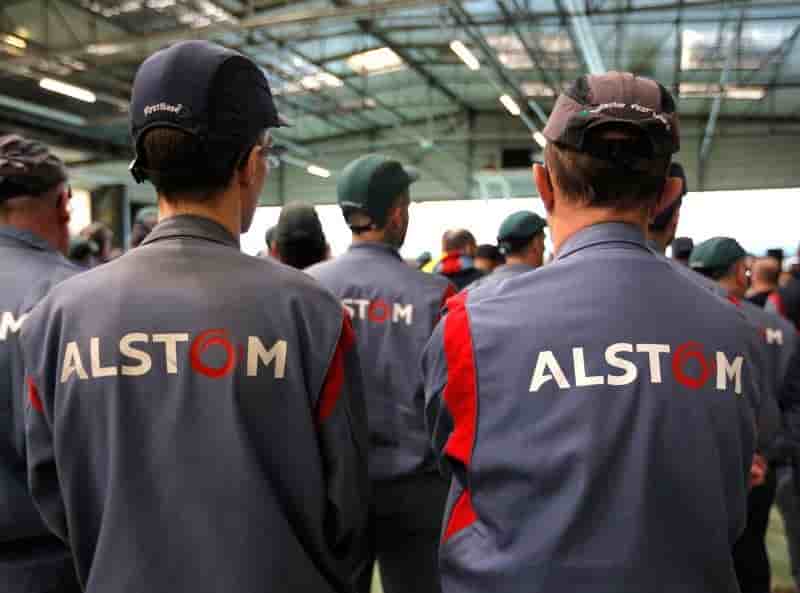 Prises de commandes au 1e trimestre meilleures que prevu pour alstom