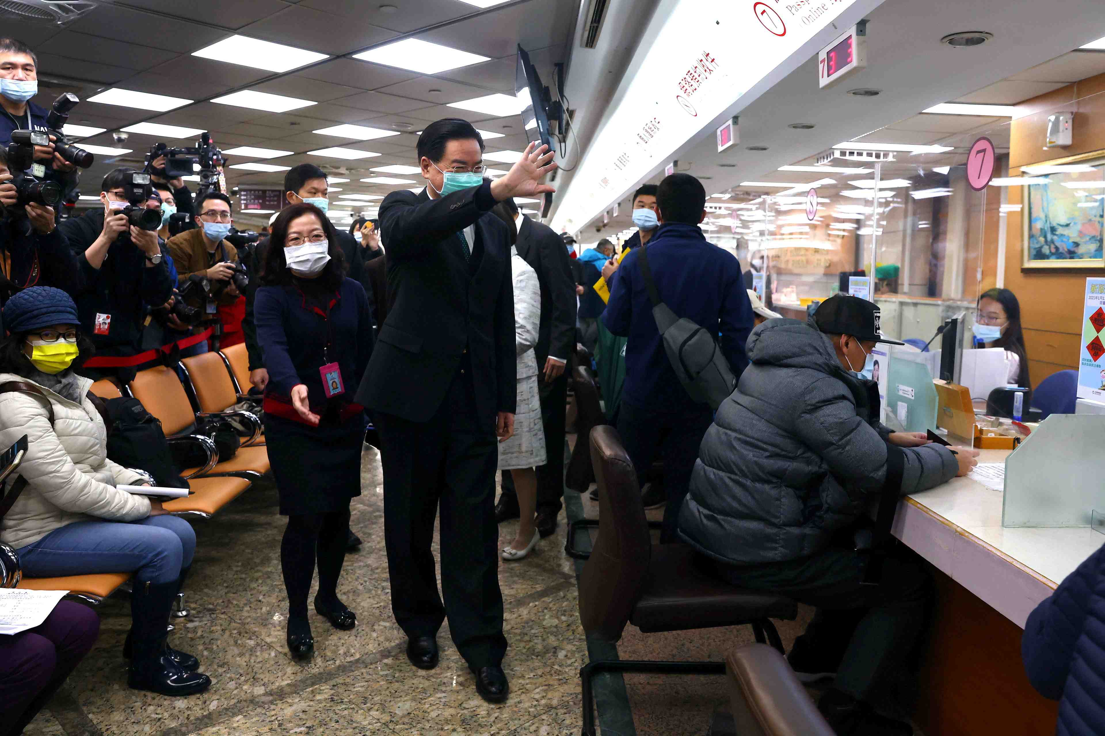 "enorme" evenement a taiwan avec la levee par les usa des restrictions de contacts