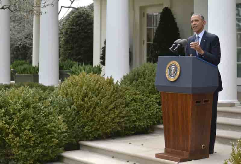 Barack obama parle d'un "bon accord" conclu avec l'iran a lausanne