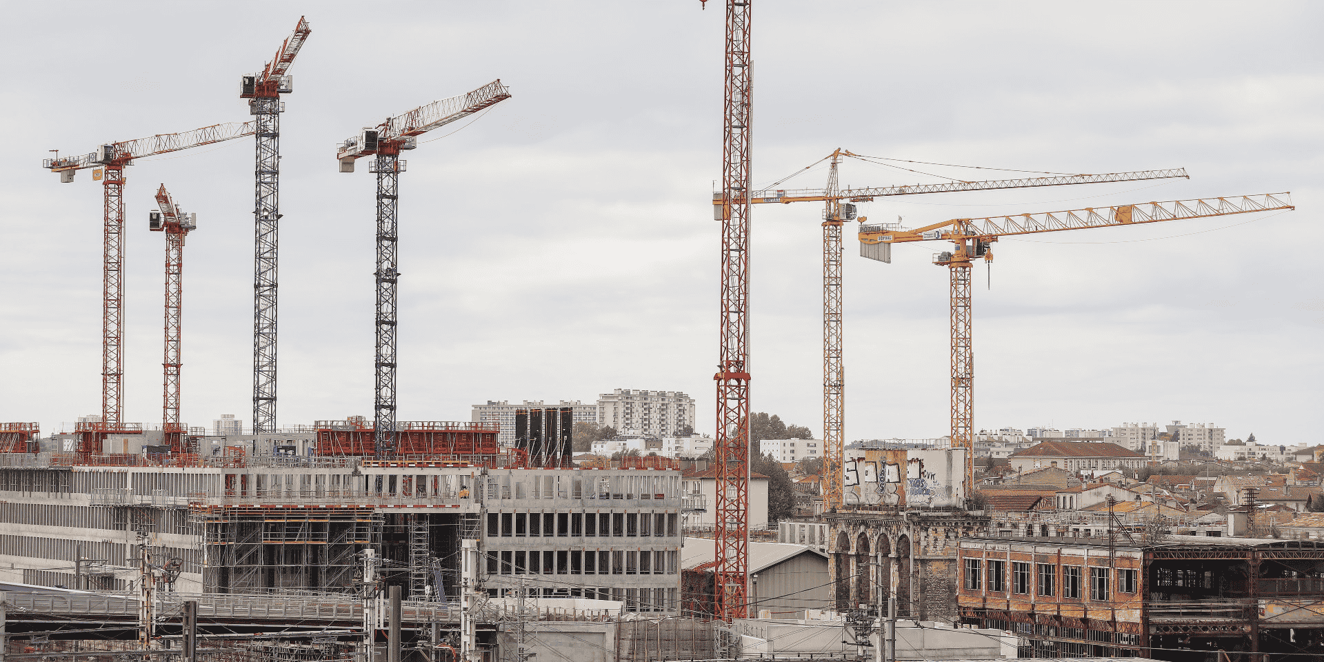 Grues Bordeaux Euratlantique