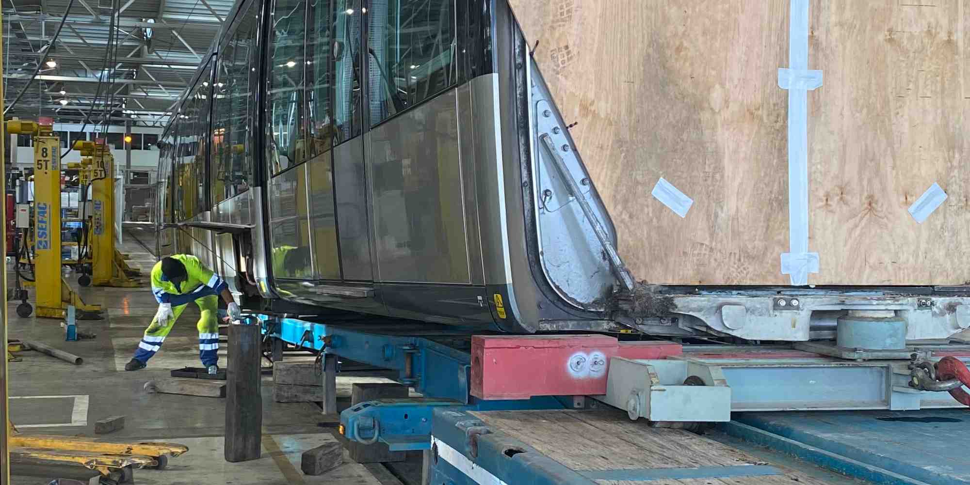 Ce chantier de rénovation du tram bordelais, qui doit durer jusqu'en 2029, va représenter 15% de l’activité des ateliers d’ACC M.